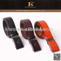 Newest auto lock leather belt